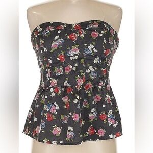 American Eagle Outfitters strapless peplum